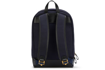 The Backpack | Navy Canvas Backpack for Men | Bennett Winch