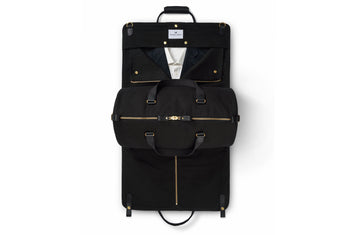 Black Suit Carrier Holdall | Canvas Holdall Bag | Bennett Winch